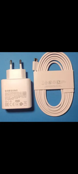 Caricabatterie Samsung 45W con ricarica rapida + cavo 1,8 metri