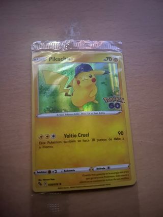 Carta Pokémon Pikachu GO Promo