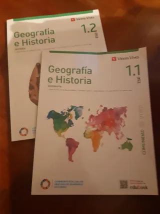 GEOGRAFIA E HISTORIA 1 ESO Vicens Vives