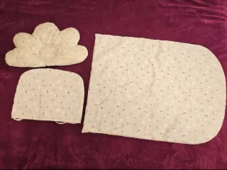 Cojin y mantita para carrito bebé