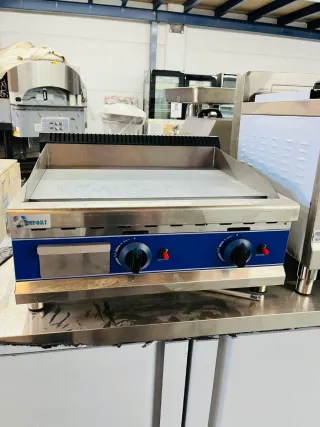 Plancha de cocina profesional 2 quemadores
