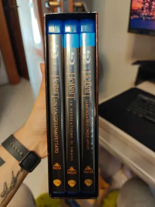 Cofanetto Blu-ray Lo Hobbit Trilogia Cinematografi