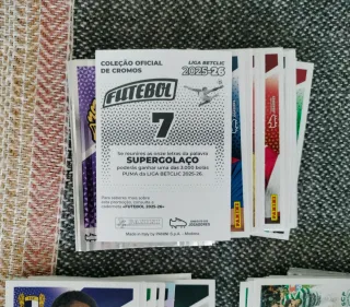 Lote Cromos Panini Liga Betclic / SuperGol