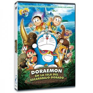 DVD Doraemon en la Isla del Escarabajo Dorado NEW