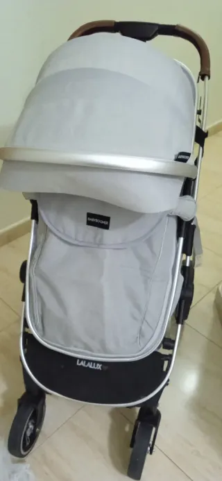 Carro de bebé LALALUX gris