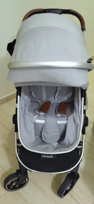 Carro de bebé LALALUX gris