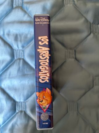 VHS Los Aristogatos Disney Clásicos Español