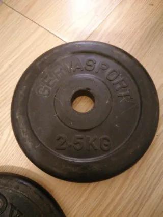 3 Discos de Pesas 2.5kg
