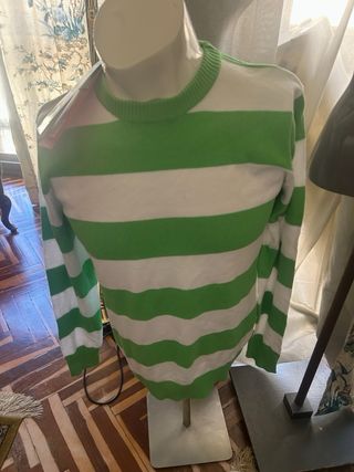 Jersey valia25 verde y blanco