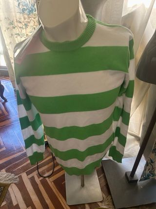 Jersey valia25 verde y blanco