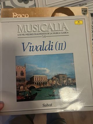 Colección Musicalia (38 Vinilos ) Clásica/Opera