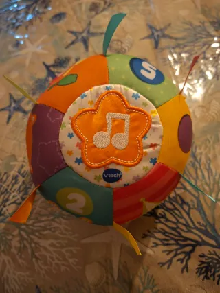 Pelota Cantarina Vtech Musical. 3-24 meses