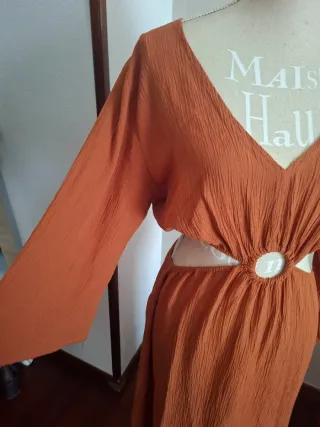 Vestido Verano Viral color caldera