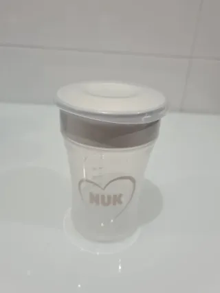 Lote 3 vasos aprendizaje y chupete anti ahogo