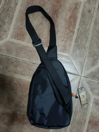Mochila bandolera negra JUST-SPORT