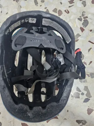 Casco bici infantil azul