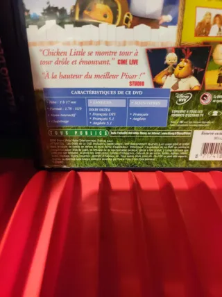 DVD Chicken Little Disney ( edición francesa).