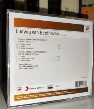 Beethoven: Conciertos Piano 2 & 5 Emperor, Kissin