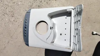 Climatizador Evaporativo Blanco y Gris