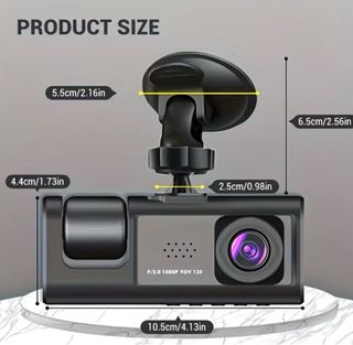 Cámara Seguridad Coche Full HD 1080P