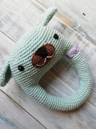 Sonajero Mordedor Cachorro Juguete dentición