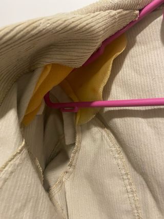 Chaqueta pana TL beige Talla S