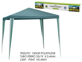 Gazebo da giardino 3x3m