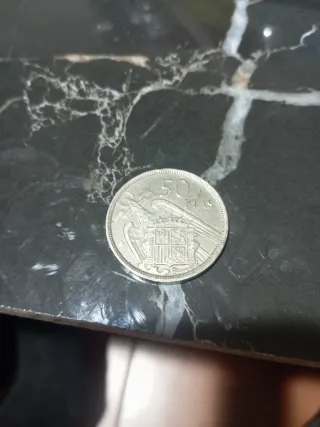 Moneda 50 Pesetas 1957 Franco