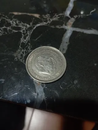Moneda 50 Pesetas 1957 Franco