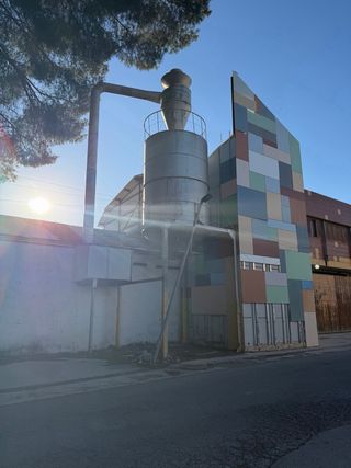 Silo Ciclón aspirador serrín carpintería