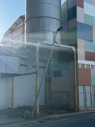 Silo Ciclón aspirador serrín carpintería