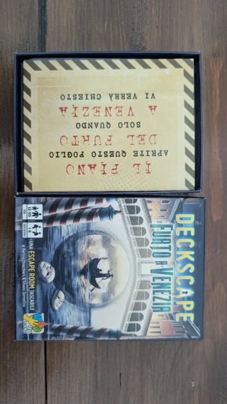 Deckscape Furto a Venezia - Escape Room Tascabile