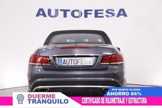 Mercedes-Benz E 220 CLASE E E220 CDI AMG LINE CABRIO AUTO 170CV 2P