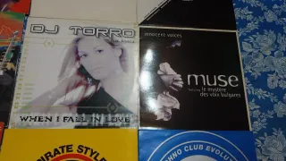 Lote 9 Vinilos Remember Dance Maquina