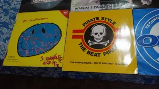 Lote 9 Vinilos Remember Dance Maquina