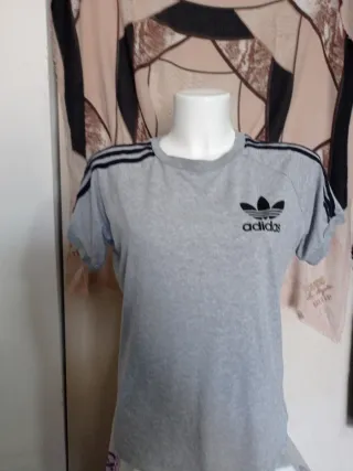 Maglietta Adidas donna grigia