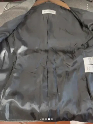 Giacca Max Mara grigio sale e pepe