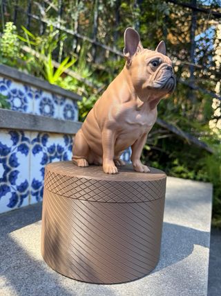 Figura 3D Perro Pintada a Mano. Regalos originales