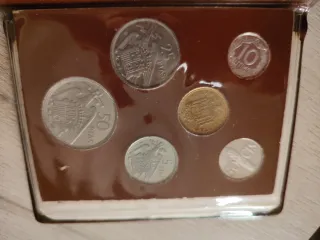Pruebas Numismáticas Monedas Franco 1975