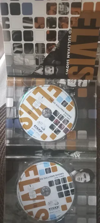 Caja 3 DVD Elvis Presley Ed Sullivan Shows