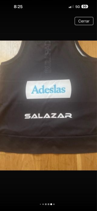 Camiseta Padel Alejandra Salazar bullpadel Negra