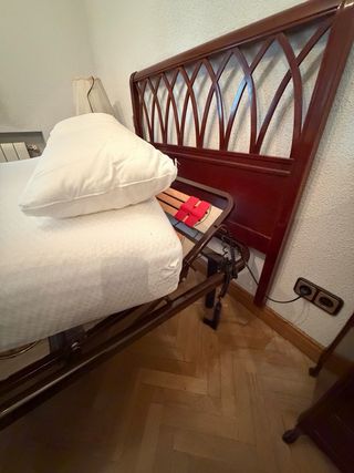 Cama articulada eléctrica con colchón viscoeastico