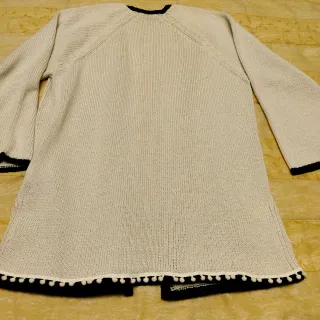 Chaqueta Montoto Mujer Beige  y Negra