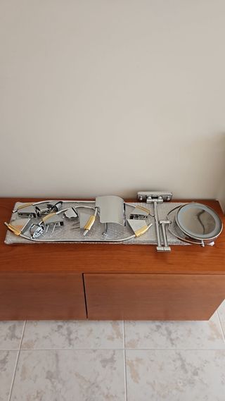 Set Accesorios Baño Cromado y Dorado