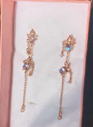 Pendientes Plata Piedra Luna