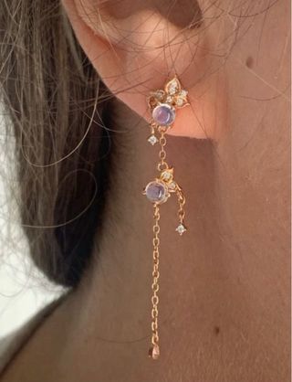 Pendientes Plata Piedra Luna