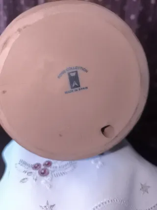 Figura de porcelana Pons mujer con paloma