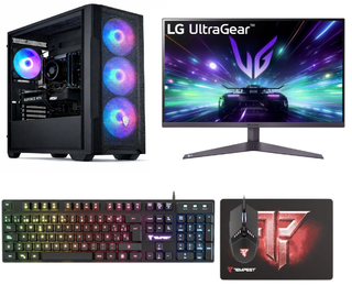 Pack PC Ryzen 5 RTX 5060 + Monitor 27" 144Hz
