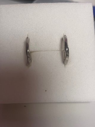 Aros de plata de ley