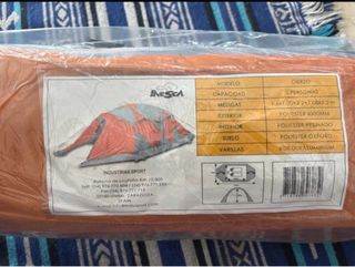 Tienda de campaña marca INESCA, mod CIERZO - Nueva